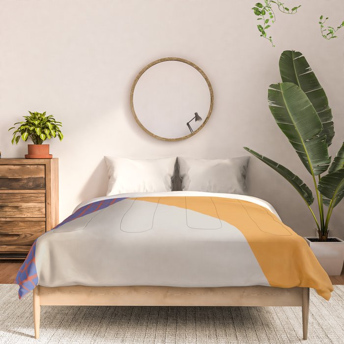 Red Circle #2 Comforter Gallery Image 3