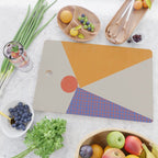 Red Circle #2 Cutting Board Gallery Image 2