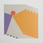 Red Circle #2 Wrapping Paper Gallery Image 3
