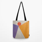 Red Circle #2 Tote Bag Gallery Image 2