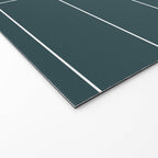 Deco Geometric 04 Teal Welcome Mat Gallery Image 2