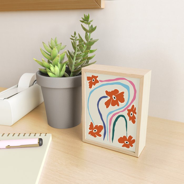 The string flower Mini Art Print Gallery Image 2