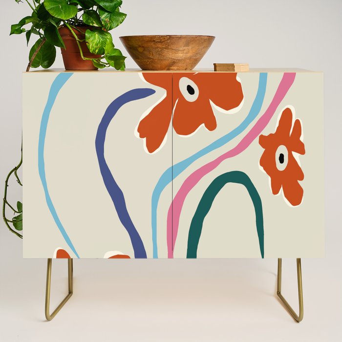 The string flower Credenza Gallery Image 1