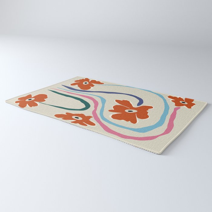The string flower Rug Gallery Image 3