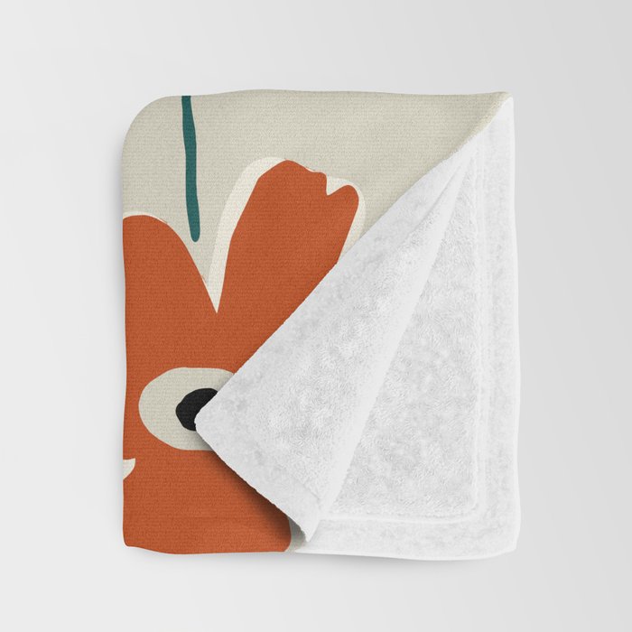 The string flower Throw Blanket Gallery Image 3