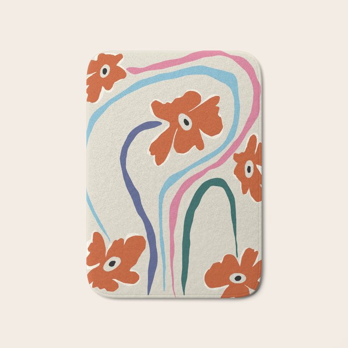 The string flower Bath Mat Gallery Image 1