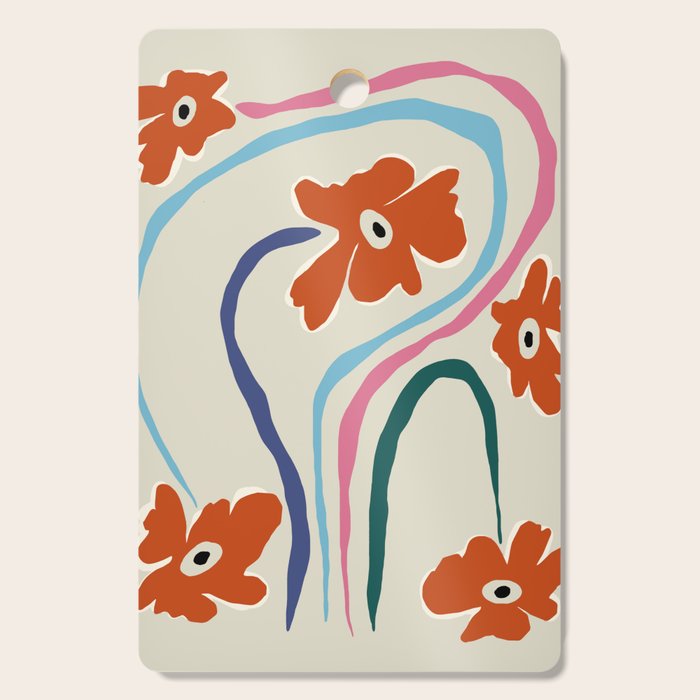 The string flower Cutting Board Gallery Image 1