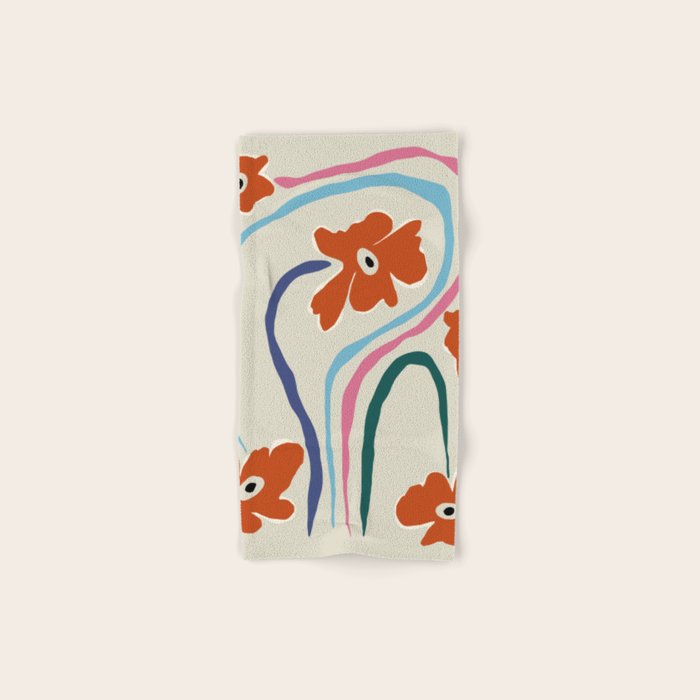 The string flower Bath Towel Gallery Image 1