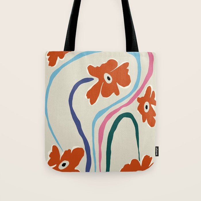 The string flower Tote Bag Gallery Image 1