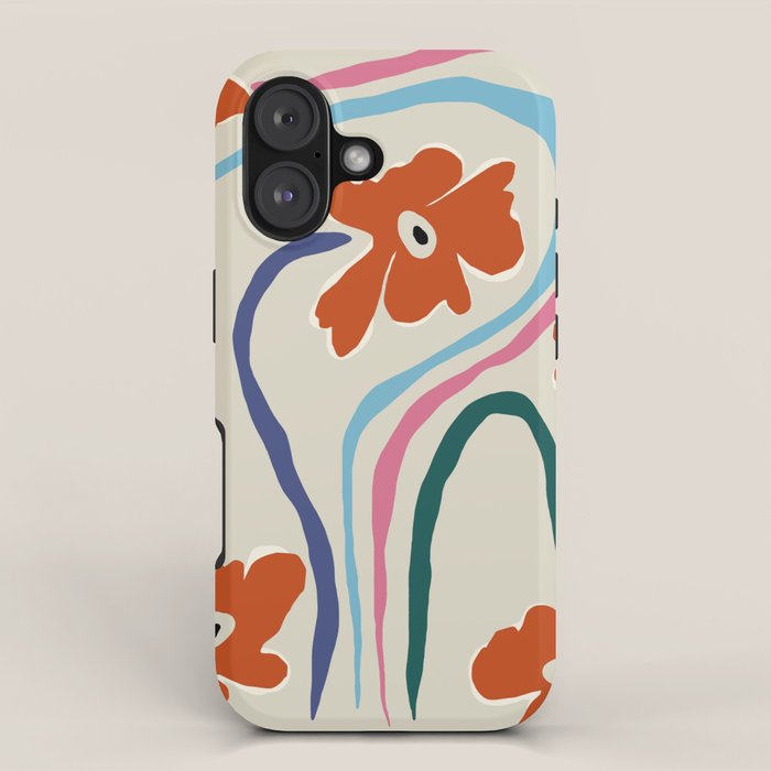 The string flower iPhone Case Gallery Image 1