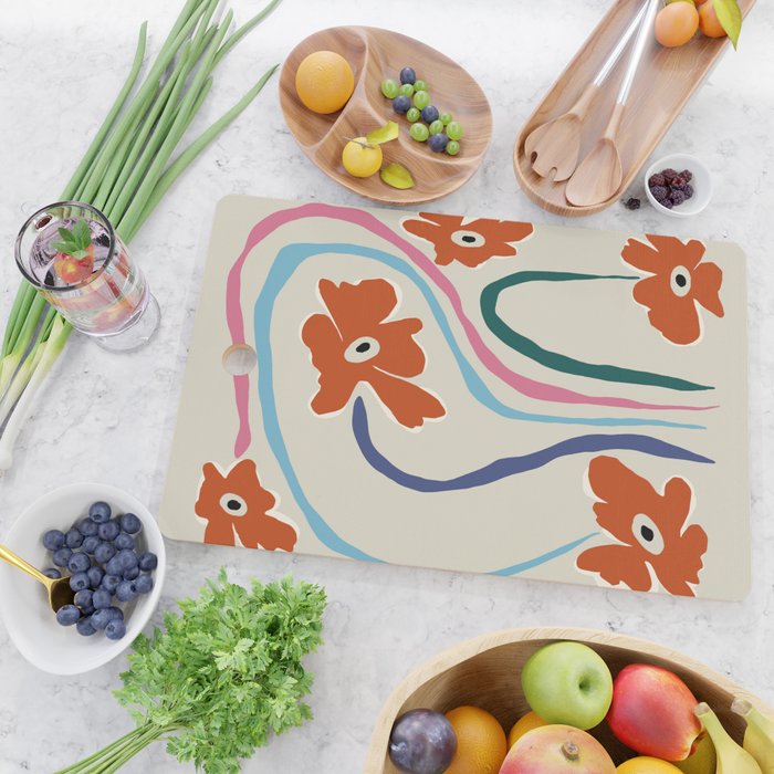 The string flower Cutting Board Gallery Image 2