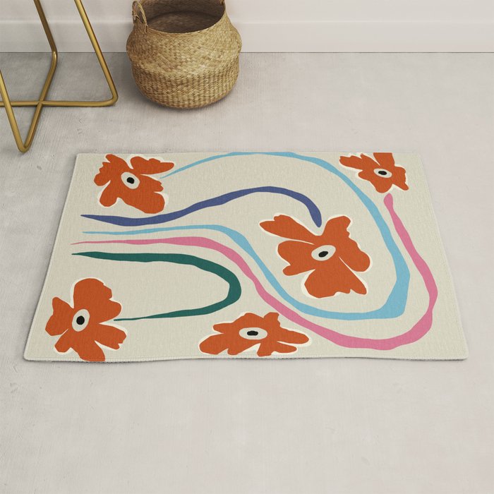The string flower Rug Gallery Image 1