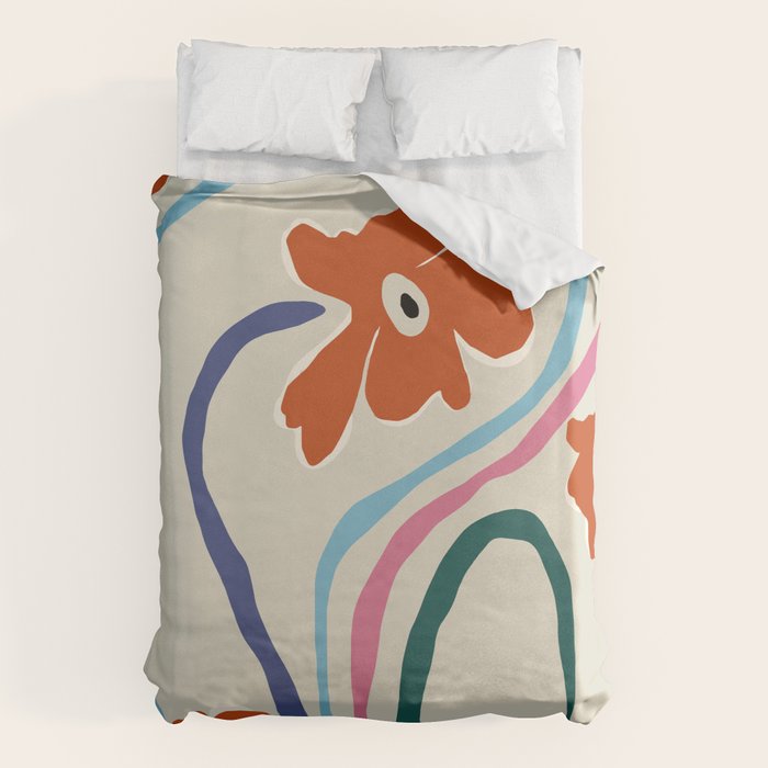 The string flower Duvet Cover Gallery Image 6