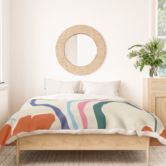 The string flower Duvet Cover Gallery Image 3