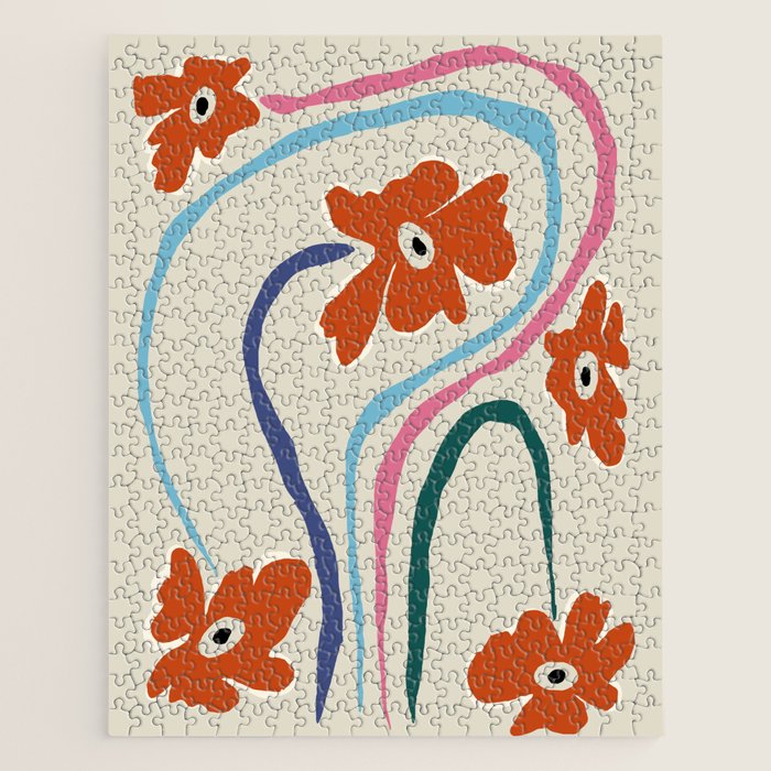 The string flower Jigsaw Puzzle Gallery Image 1