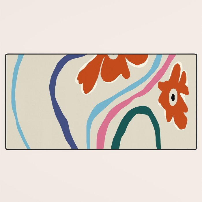 The string flower Desk Mat Gallery Image 3