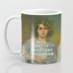 Will Get It Together Tomorrow - Motivational Wall Art, Typography Coffee Mug Gallery Image 3