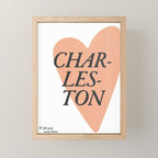 Wish you were here - Charleston Mini Art Print Gallery Image 1
