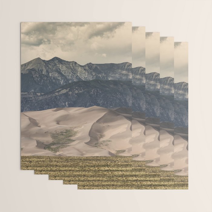 Great Sand Dunes National Park - Rocky Mountains Colorado Wrapping Paper Gallery Image 3