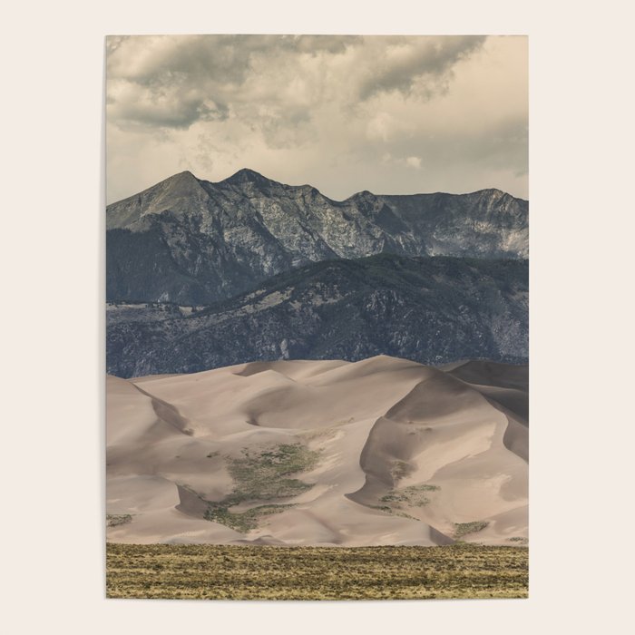 Great Sand Dunes National Park - Rocky Mountains Colorado Poster Gallery Image 1