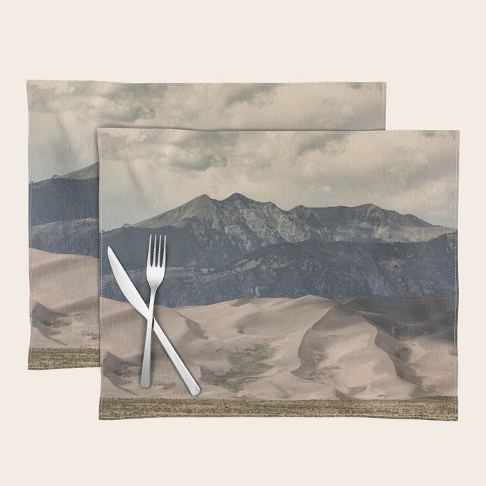 Great Sand Dunes National Park - Rocky Mountains Colorado Placemat Gallery Image 1
