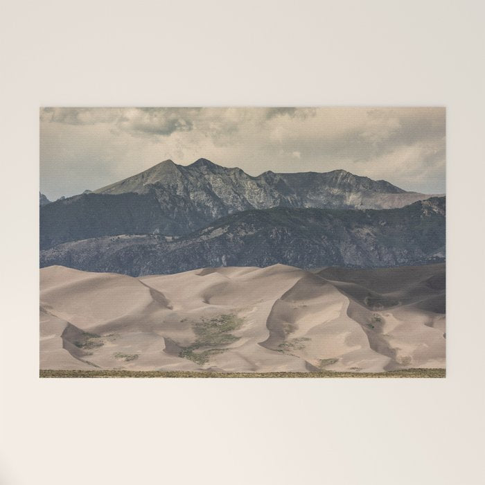 Great Sand Dunes National Park - Rocky Mountains Colorado Welcome Mat Gallery Image 1