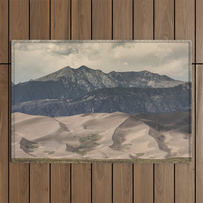 Great Sand Dunes National Park - Rocky Mountains Colorado Outdoor Rug Gallery Image 1