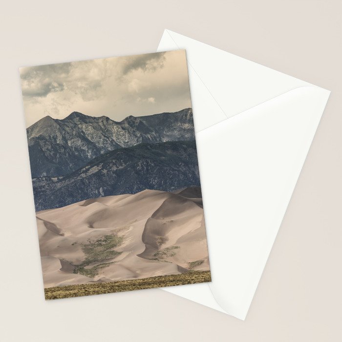 Great Sand Dunes National Park - Rocky Mountains Colorado Stationery Card Gallery Image 2