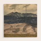 Great Sand Dunes National Park - Rocky Mountains Colorado Wood Wall Art Gallery Image 1