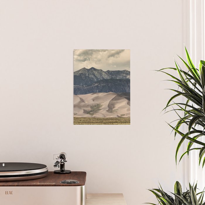 Great Sand Dunes National Park - Rocky Mountains Colorado Poster Gallery Image 2