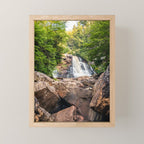 Blackwater Falls State Park West Virginia Waterfall River Canyon Landscape Photography Mini Art Print Gallery Image 1