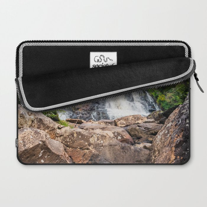 Blackwater Falls State Park West Virginia Waterfall River Canyon Landscape Photography Laptop Sleeve Gallery Image 2