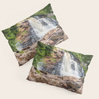 Blackwater Falls State Park West Virginia Waterfall River Canyon Landscape Photography Pillow Sham Gallery Image 3