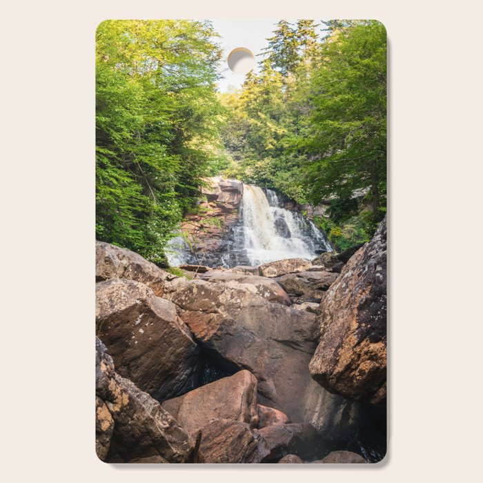 Blackwater Falls State Park West Virginia Waterfall River Canyon Landscape Photography Cutting Board Gallery Image 1