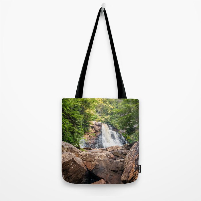 Blackwater Falls State Park West Virginia Waterfall River Canyon Landscape Photography Tote Bag Gallery Image 2