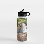 Blackwater Falls State Park West Virginia Waterfall River Canyon Landscape Photography Water Bottle Gallery Image 1