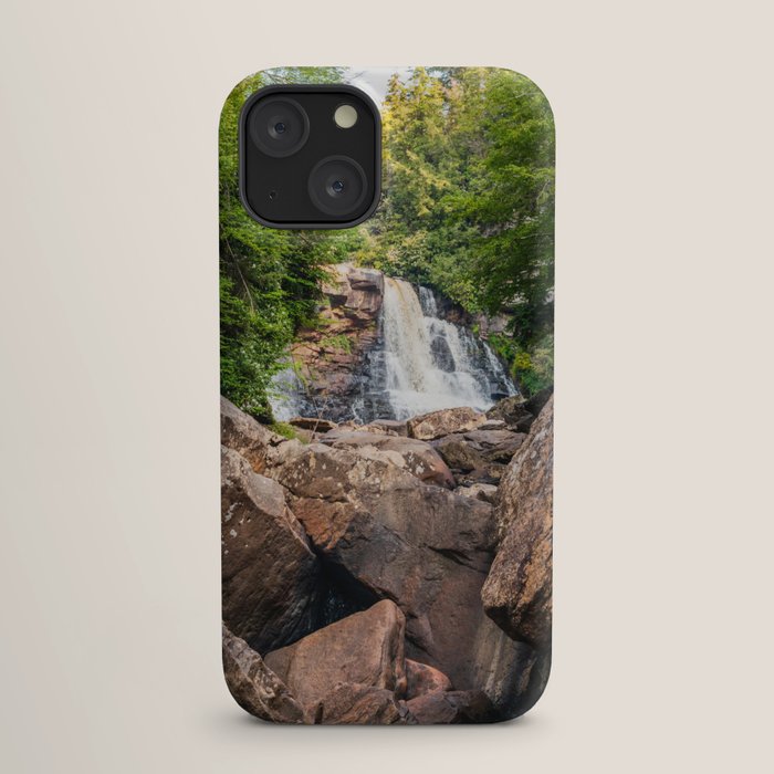 Blackwater Falls State Park West Virginia Waterfall River Canyon Landscape Photography iPhone Case Gallery Image 17