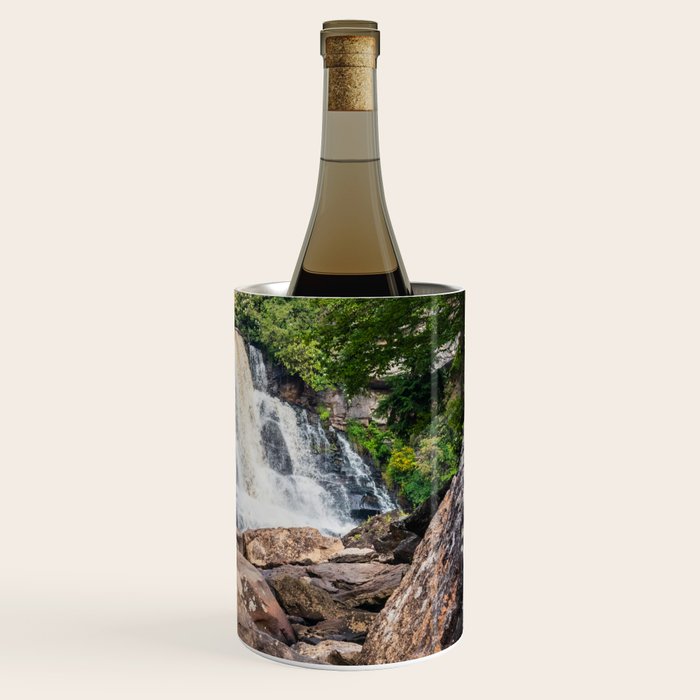 Blackwater Falls State Park West Virginia Waterfall River Canyon Landscape Photography Wine Chiller Gallery Image 3