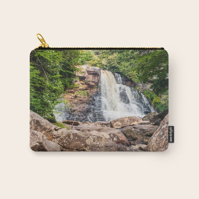 Blackwater Falls State Park West Virginia Waterfall River Canyon Landscape Photography Carry All Pouch Gallery Image 1