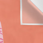 Year of the Tiger - Orange/Pink Wall Tapestry Gallery Image 3