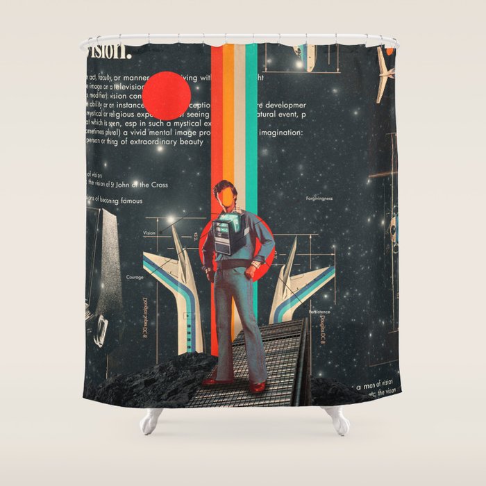 The Visionary Shower Curtain Gallery Image 1