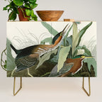 Green Heron - John James Audubon Birds of America Credenza Gallery Image 1