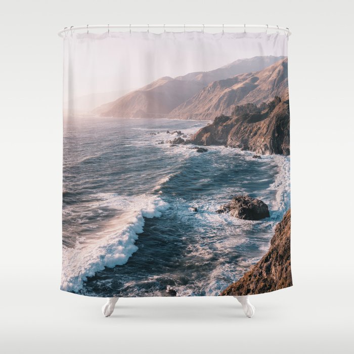Big Sur - Adventure In Paradise Shower Curtain Gallery Image 1
