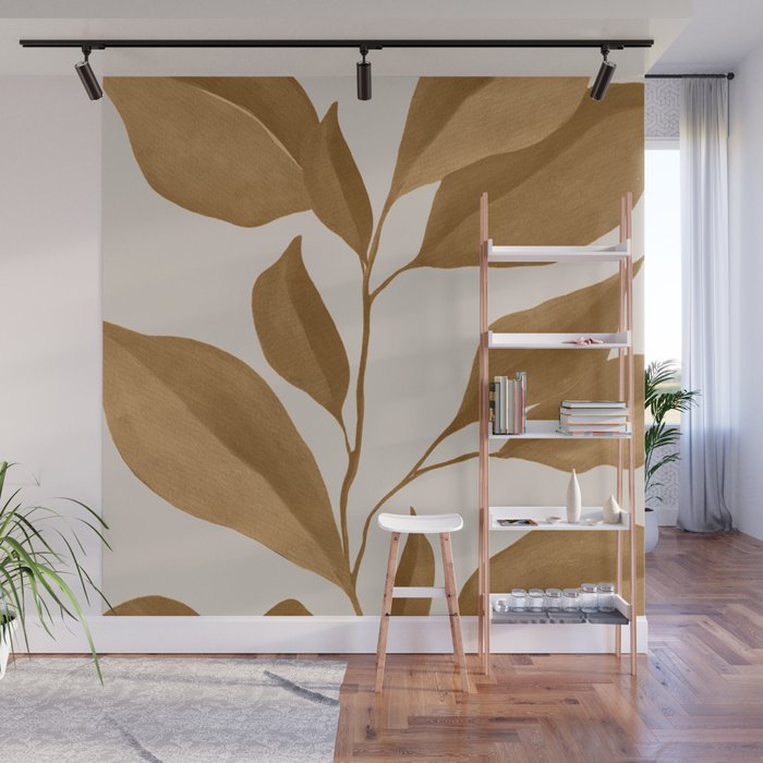 minimal plant 63 Wall Mural Gallery Image 1