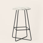 Minimal Abstract Line Art 2 Stool Gallery Image 1