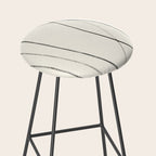 Minimal Abstract Line Art 2 Stool Gallery Image 2