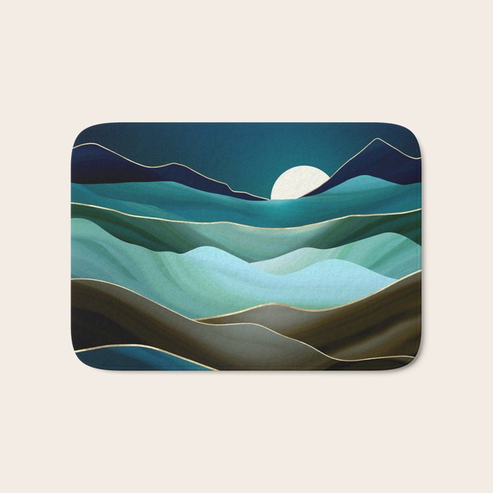 Moonlit Vista Bath Mat Gallery Image 1