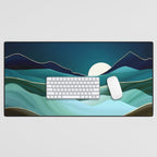 Moonlit Vista Desk Mat Gallery Image 1