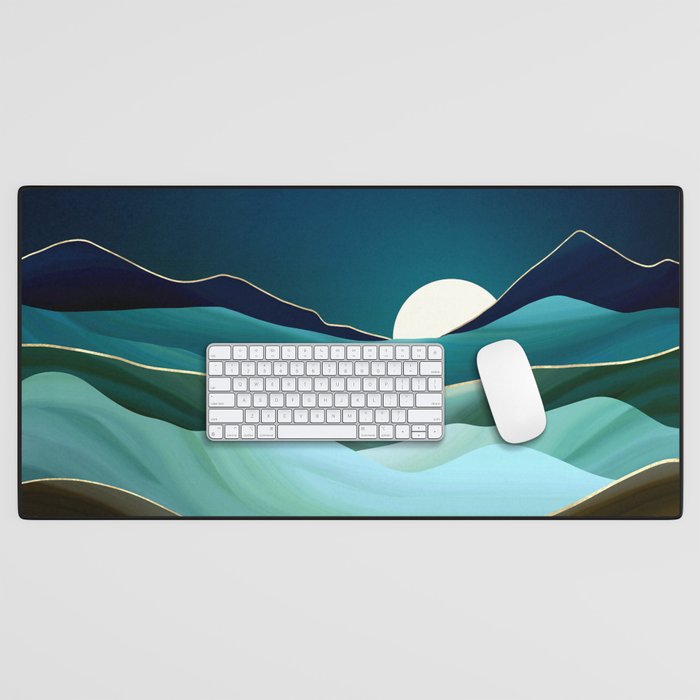 Moonlit Vista Desk Mat Gallery Image 1