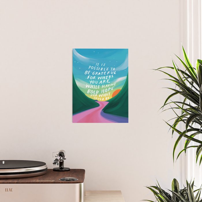 Gratitude and Hope at the Same Time Poster Gallery Image 2